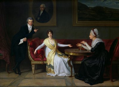 La famiglia Salucci, 1800 da Louis Gauffier
